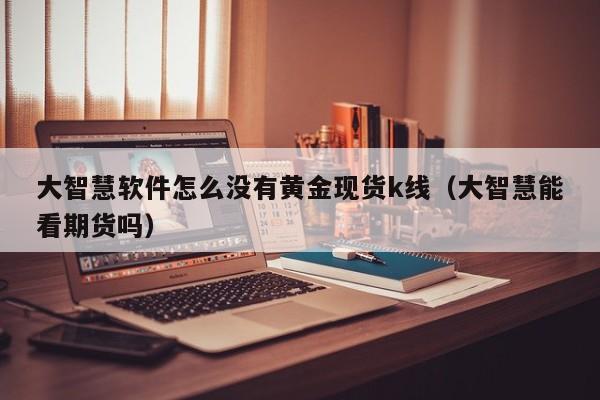 大智慧软件怎么没有黄金现货k线（大智慧能看期货吗）