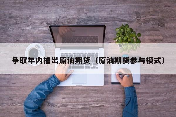 争取年内推出原油期货（原油期货参与模式）